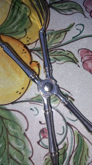 Pinza dessert argento 