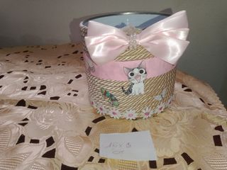 Barattoli vetro decorati shabby chic