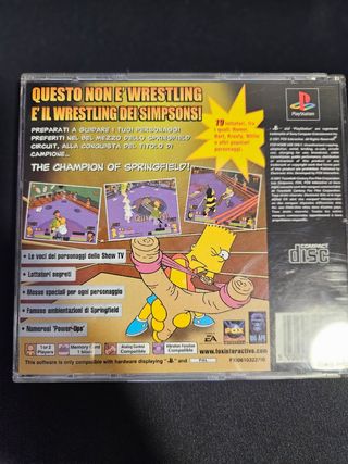 Simpsons Wrestling PS1 (PlayStation 1)