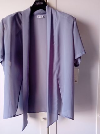 Completo donna , gonna,   top e  spolverino 