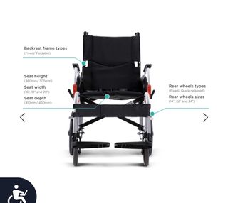 Silla ruedas Karma Agile.