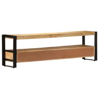 vidaXL Mueble para TV madera maciza de mango