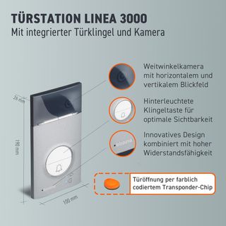 Kit de videoportero Bticino Linea 3000