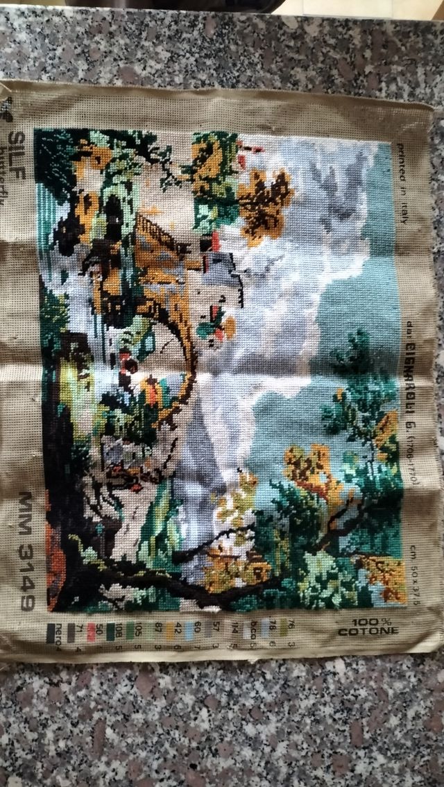 Canovaccio ricamo da incorniciare 40x37,5