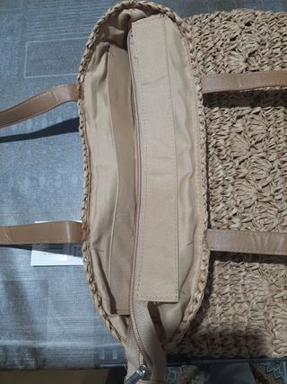 Bolso paja J.S Ondo beige