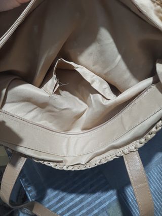 Bolso paja J.S Ondo beige