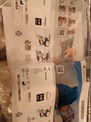 2 Mascherecpap  Cara Nasale taglia s/m