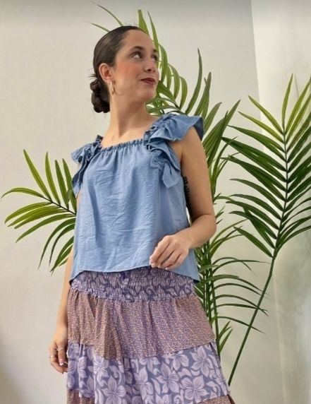 Blusas flamencas feria romeria baile