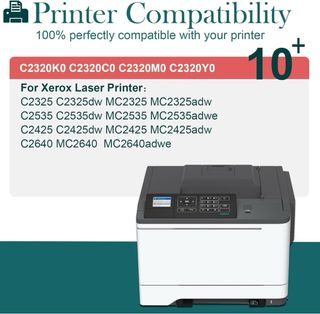 NUEVO! Tóner HenceBuy Lexmark C2320 - 4 unidades