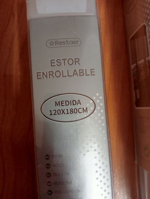 Estor Blanco - Cortina Enrollable
