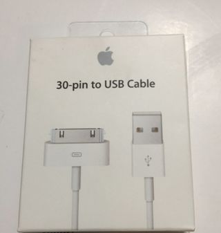 Apple cable USB a conector 30 p Cable convertidor 
