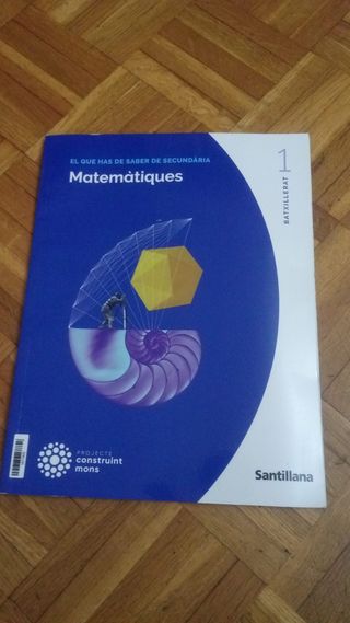 Vendo varios libros de texto de Bachillerato 1 y 2
