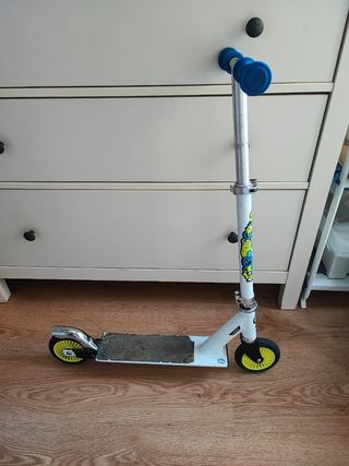 Patinete Oxelo Mid 7 con manguitos nuevos 