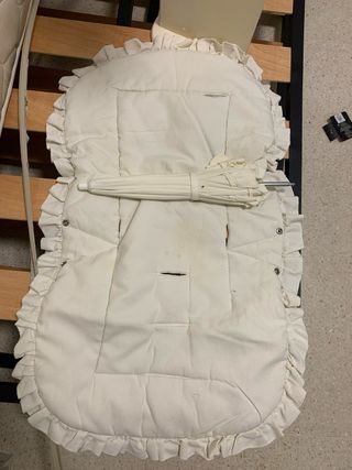 Funda silla carro bebé - beige