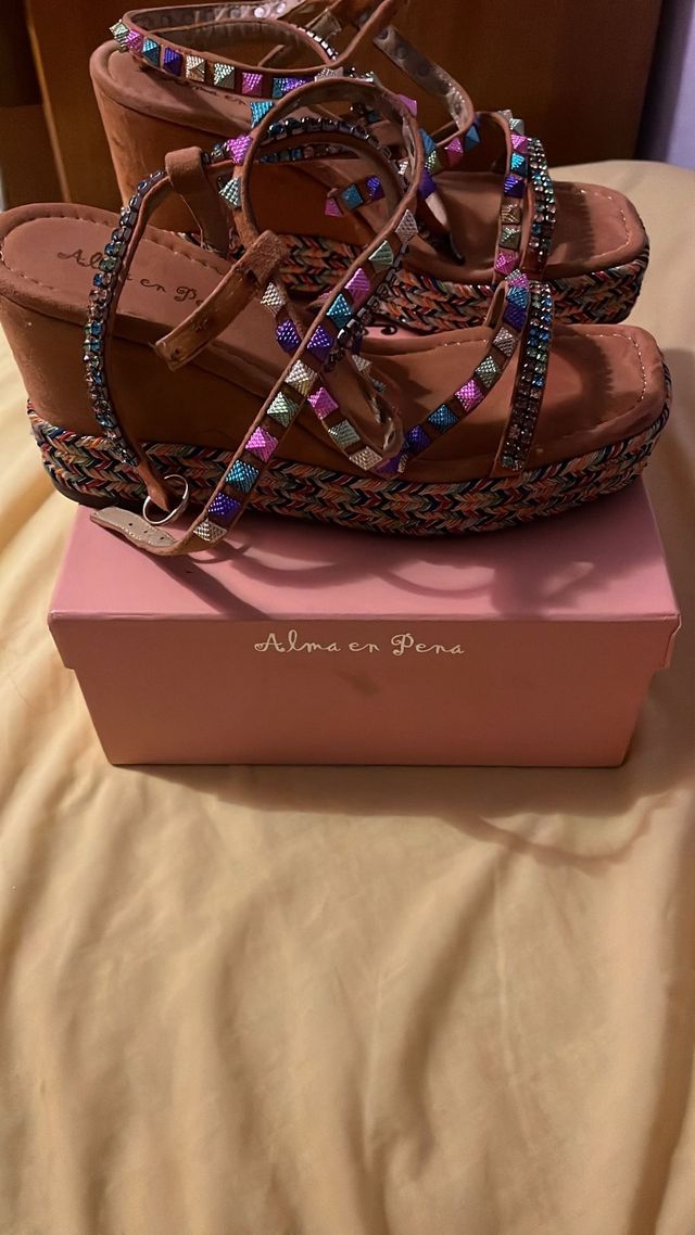 Alma en Pena - cuñas multicolor