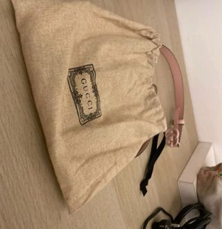 Cintura Gucci rosa