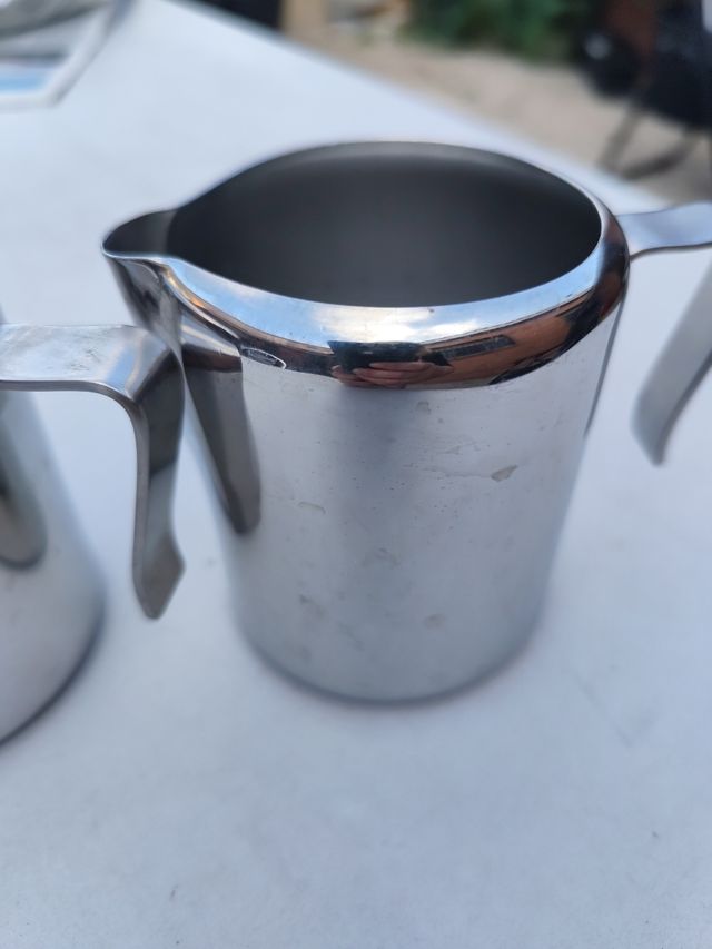 Caraffe per latte in acciaio inossidabile