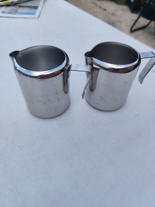 Caraffe per latte in acciaio inossidabile