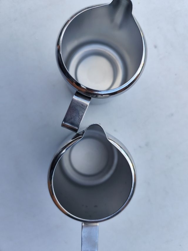 Caraffe per latte in acciaio inossidabile