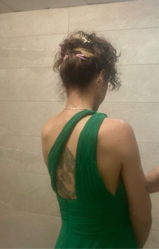 Vestido verde fiesta - Talla M