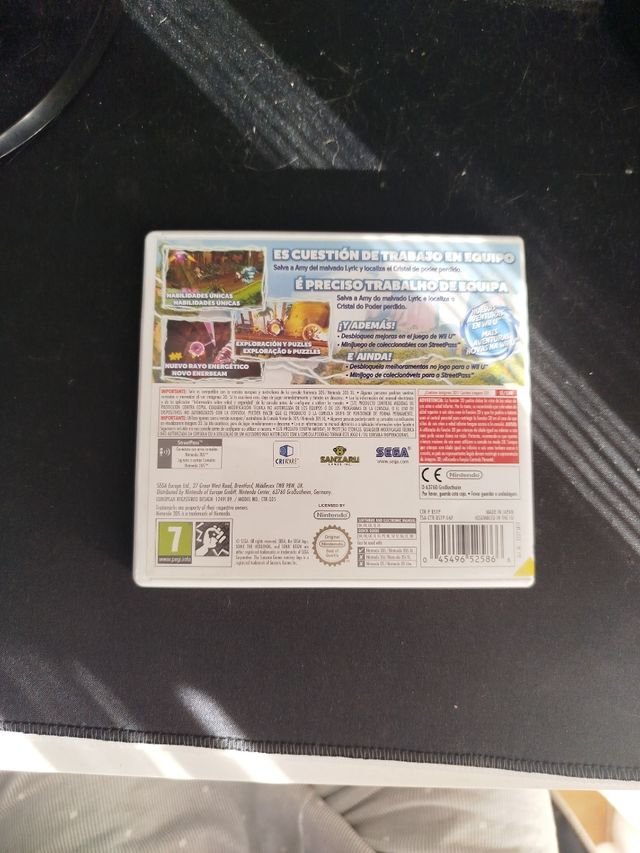 Sonic Boom El Cristal Roto - 3DS