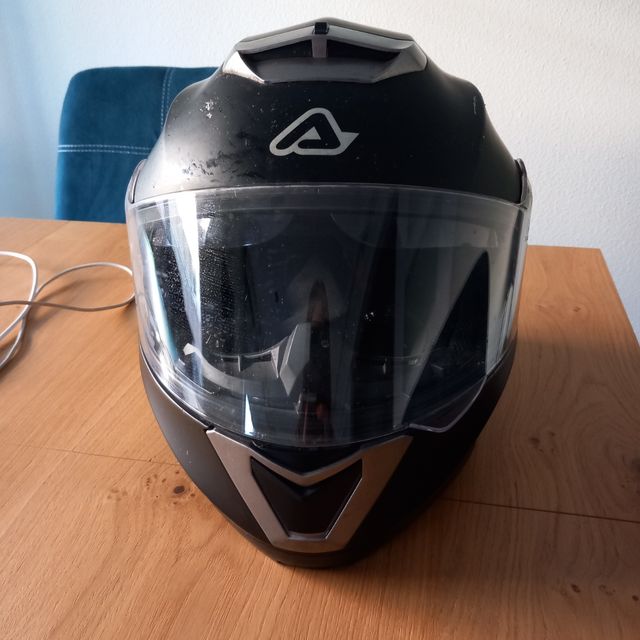 Casco moto hombre