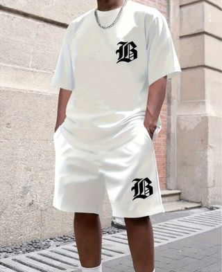 Chándal deportivo blanco