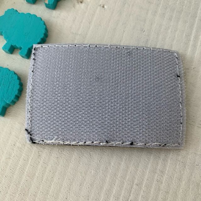 Toppa americana in bianco e nero, per zaino tattico.