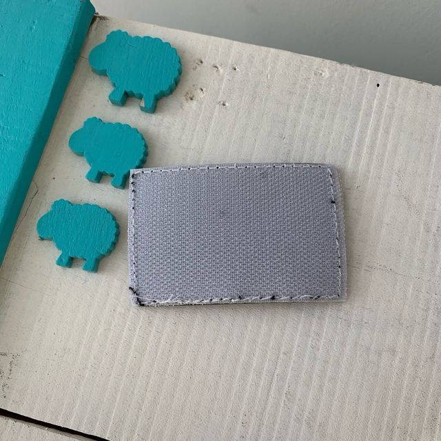 Toppa americana in bianco e nero, per zaino tattico.