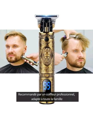 Rasoio Professionale con Design in Metallo