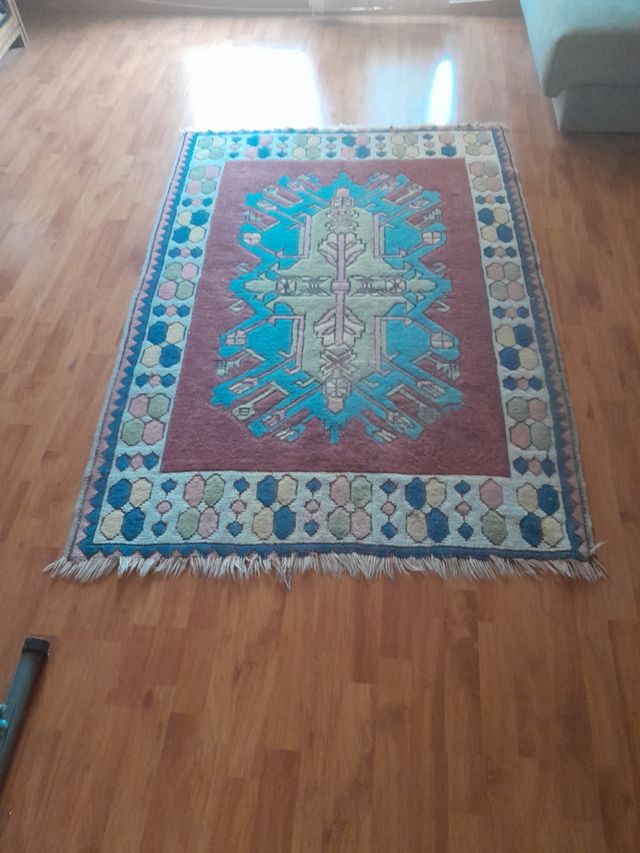 Alfombra Persa multicolor de lana