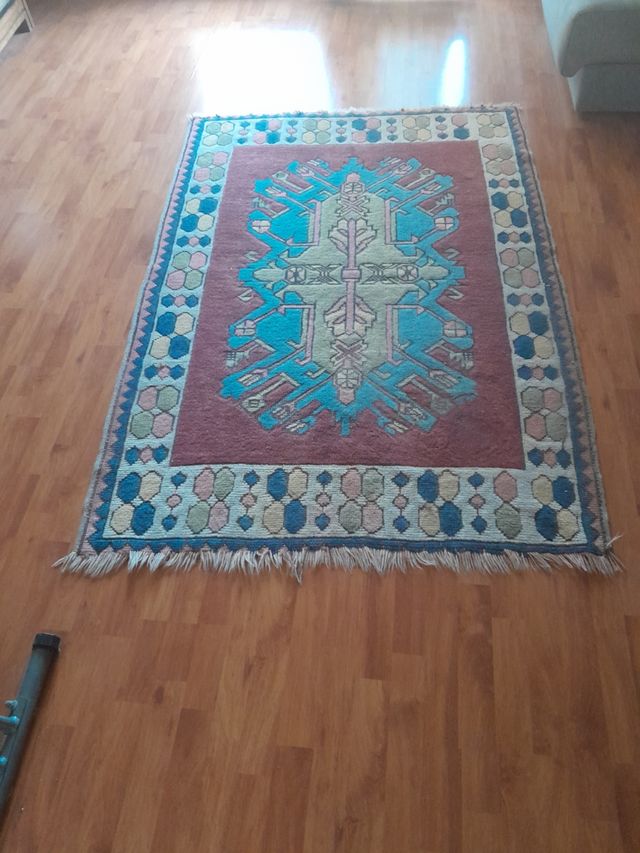 Alfombra Persa multicolor de lana