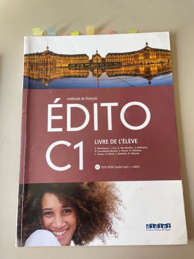EDITO C1 ELEVE+DVD ROM ED.18+CAHIER D’ACTIVITES