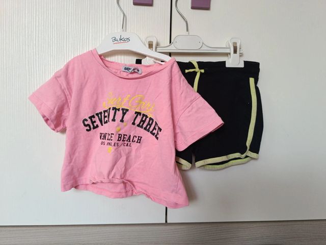 Completo sportivo bimba 4-5 anni