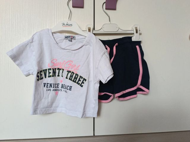 Completo sportivo bimba 4-5 anni