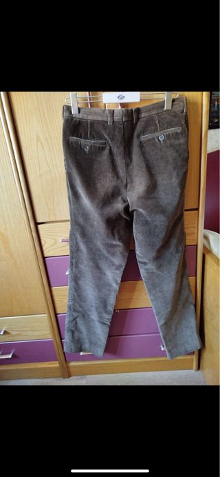 Pantalón pana Lacoste marrón