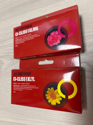Canon CLI-551XL Cartuchos Tinta