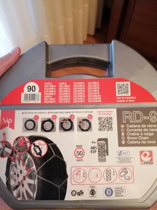 Cadenas nieve RD-9 (9mm) - 90