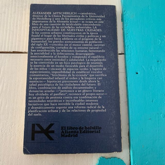 La inhospitalidad de nuestras ciudades