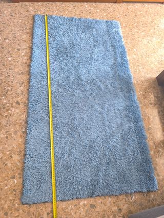 Alfombras azules (2) seminuevas