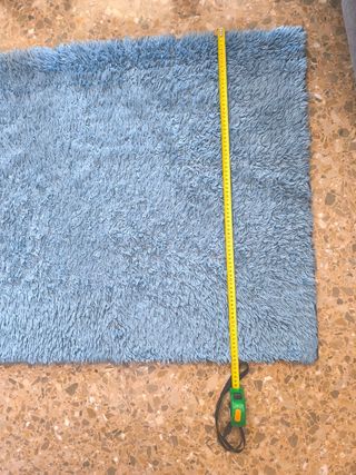 Alfombras azules (2) seminuevas