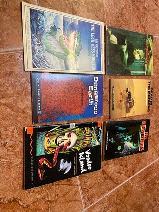 Lote 6 libros lectura ingles,