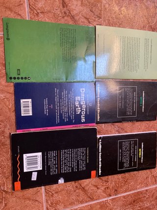 Lote 6 libros lectura ingles,