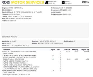 Opel Astra Sports Tourer 1.6 CDTI S&S Dynamic 100 kW (136 CV)