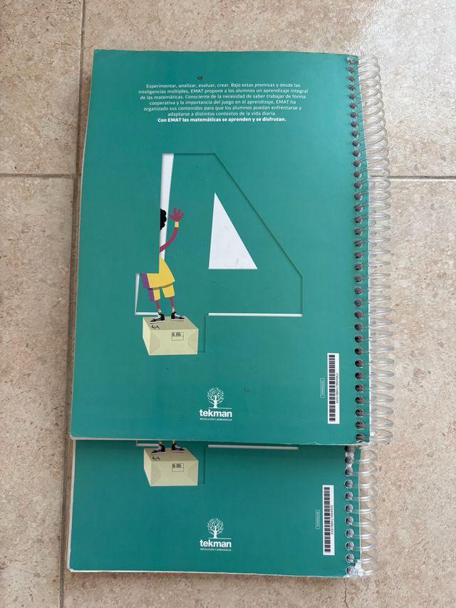 Libro alumno EMAT - 4º Primaria. UD 1-2-3 y 4,5,6