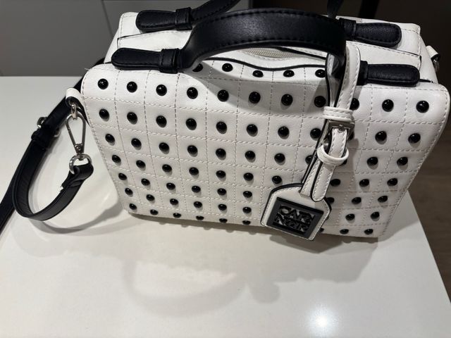 Borsa Café Noir bianca e nera