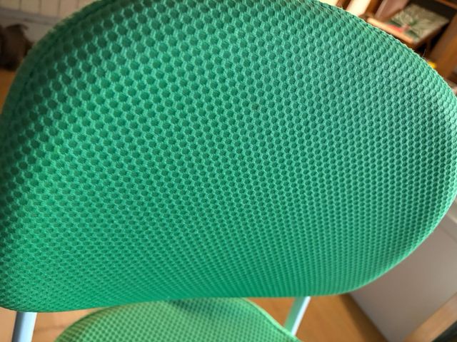 Silla escritorio infantil verde