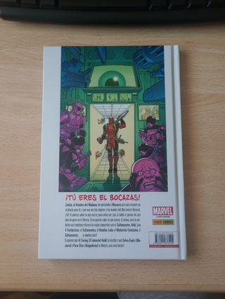 Comics Marvel Deadpool y Thanos 
