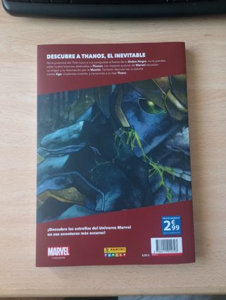 Comics Marvel Deadpool y Thanos 