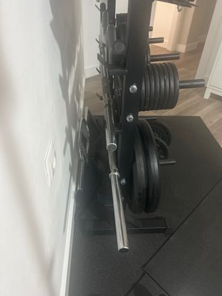 Rack mancuernas pesas - gimnasio